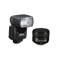 Новые товары - Nikon AF-S NIKKOR 50mm f/1.8G Lens with Speedlight SB-700 - быстрый заказ от производителяНовые товары - Nikon AF-S NIKKOR 50mm f/1.8G Lens with Speedlight SB-700 - быстрый заказ от производителя