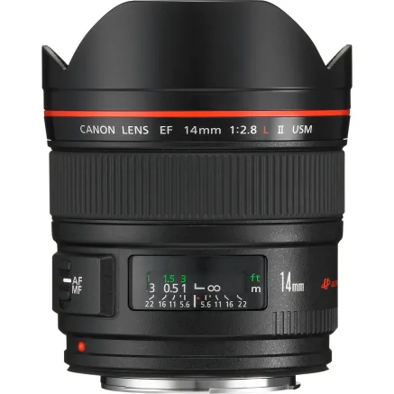 Canon EF 14mm f/2.8L II USM Ultra-Wide Angle Lens 2045B002