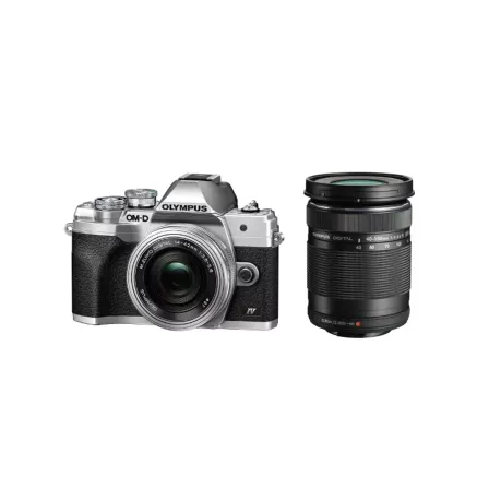 Olympus OM-D E-M10 Mark IV Камера с объективами 14-42mm и 40-150mm V207134SE000
