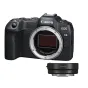 Беззеркальные камеры - Canon EOS R8 Full-Frame Mirrorless Camera + EF-EOS R Adapter - быстрый заказ от производителя Лучший выбор профессионалов
