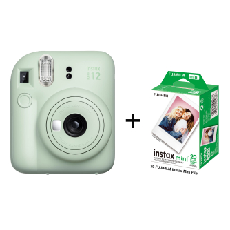 Фотоаппараты моментальной печати - Fujifilm Instax Mini 12 Instant Camera Bundle with 20 Films - быстрый заказ от производителя