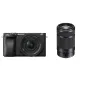 Sortimenta jaunumi - Sony A6400 Camera Kit with 16-50mm and 55-210mm Lenses ILCE-6400/ILCE-6400L/ILCE-6400M + SELP16502 + SEL55210/B - ātri pasūtīt no ražotāja