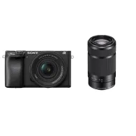 New products - Sony A6400 Camera Kit with 16-50mm and 55-210mm Lenses ILCE-6400/ILCE-6400L/ILCE-6400M + SELP16502 + SEL55210/B - quick order from manufacturerNew products - Sony A6400 Camera Kit with 16-50mm and 55-210mm Lenses ILCE-6400/ILCE-6400L/ILCE-6400M + SELP16502 + SEL55210/B - quick order from manufacturer