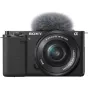 Беззеркальные камеры - Sony ZV-E10 Mirrorless Camera Kit with 16-50mm & 55-210mm ILCZV-E10L/B + SEL55210/B - быстрый заказ от пр