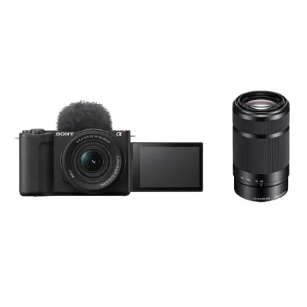 Sony ZV-E10 II Camera Kit with 16-50mm & 55-210mm Lenses ZVE10M2KB + SEL55210/B