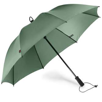 Rain Covers - walimex pro Swing handsfree Umbrella olive w. Carrier System - quick order from manufacturer