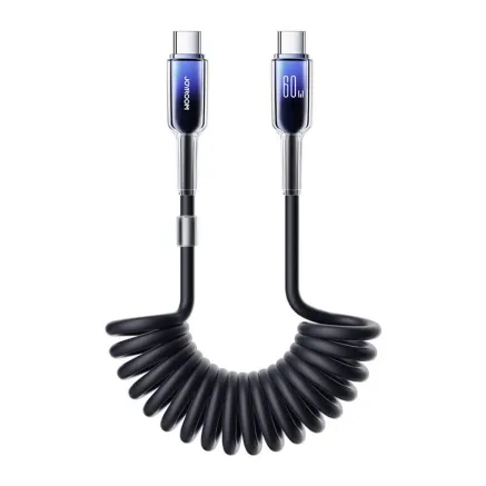 Joyroom S-A43 60W Cable USB-C - USB-C 1.5m Black