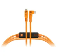 Кабель для передачи данных - Tether Tools TetherPro Optima 10Gbps USB-C, 4.6m, Straight to Right, Orange Boost - купить сегодня в магазине Master Foto и с доставкойКабель для передачи данных - Tether Tools TetherPro Optima 10Gbps USB-C, 4.6m, Straight to Right, Orange Boost - купить сегодня в магазине Master Foto и с доставкой