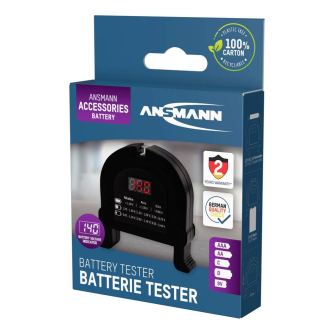 Baterijas, akumulatori un lādētāji - Ansmann battery tester Digital 4000001 - perc šodien Master Foto veikalā un ar piegādi