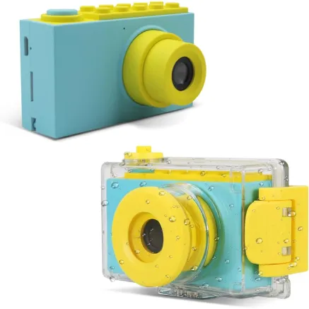 myFirst Camera 2 8MP IPX8 Waterproof Digital Kids Camera - Blue
