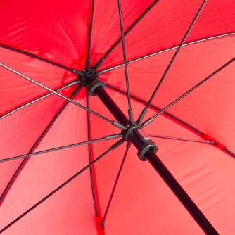 Rain Covers - walimex pro Swing handsfree Umbrella red w. Carrier System - quick order from manufacturer
