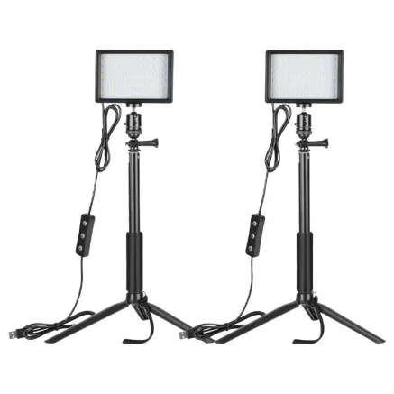 Kit Neewer ZC-10S two lamps LED + filters + tripods B07T8FBZC2