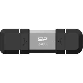 Sortimenta jaunumi - Silicon Power flash drive 64GB Mobile C51, silver SP064GBUC3C51V1S - ātri pasūtīt no ražotāja