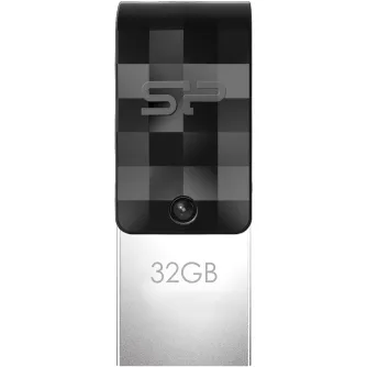 Sortimenta jaunumi - Silicon Power flash drive 32GB Mobile C31, black SP032GBUC3C31V1K - ātri pasūtīt no ražotāja