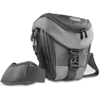 Shoulder Bags - mantona Premium Holster Bag black/gray - quick order from manufacturer