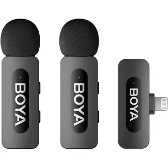 Sortimenta jaunumi - Boya wireless microphone BY-V2 Lightning V2.0 BY-V2 - ātri pasūtīt no ražotāja