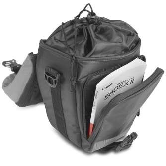 Наплечные сумки - mantona Premium Holster Bag black/gray - быстрый заказ от производителя