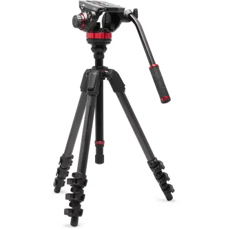 Sortimenta jaunumi - Manfrotto tripod set MVK502055CXPROV 502+055 Video Carbon Fibre Kit MVK502055CXPROV - ātri pasūtīt no ražotāja