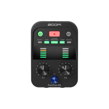 ZOOM Zoom P2 PodTrak Podcasting Recorder and Interface