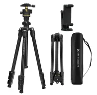 Photo Tripods - K&F K&F Concept K234A3 Tripod with BH-36 Ball Head and Smartphone Holder - quick order from manufacturerPhoto Tripods - K&F K&F Concept K234A3 Tripod with BH-36 Ball Head and Smartphone Holder - quick order from manufacturer