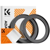 Filtru adapteri - K&F Concept K&F Step Up Filter Ring 55-67mm*2pcs,+Vacuum Cleaning Cloth*1 KF05.341 - ātri pasūtīt no ražotājaFiltru adapteri - K&F Concept K&F Step Up Filter Ring 55-67mm*2pcs,+Vacuum Cleaning Cloth*1 KF05.341 - ātri pasūtīt no ražotāja