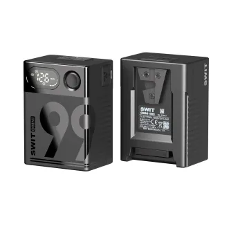 V-Mount аккумуляторы - Swit OMNI-99S 99Wh 150W-high-load Professional Mini Battery with USB-C for laptop, and LCD Display OMNI-99S - быстрый заказ от производителя
