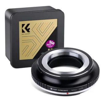 Objektīvu adapteri - K&F Concept K&F M42 Lenses to Fuji GFX Mount Camera Adapter KF06.357 KF06.357 - ātri pasūtīt no ražotāja