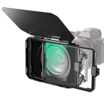 Filtru komplekti - K&F Concept K&F Matte box kit5pcs Adapter Rings(67/72/77/82/95mm)+1pc Black Mist 1/4 Square filter+2 pcs of 4*5 SKU.2248 - ātri pasūtīt no ražotāja