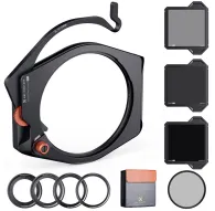 Комплект фильтров - K&F Concept K&F Square Filter Holder System Pro Kit (Holder+95mm CP+Square ND1000+ND8+ND64+4 Rings) SKU.1877V1 - быстрый заказ от производителяКомплект фильтров - K&F Concept K&F Square Filter Holder System Pro Kit (Holder+95mm CP+Square ND1000+ND8+ND64+4 Rings) SKU.1877V1 - быстрый заказ от производителя