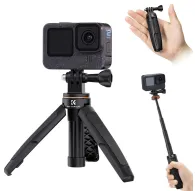 Мини штативы - K&F Concept K&F MS03 Selfie Stick Desktop Stand For Gopro, Action, And Insta Black Orange KF09.133V3 - быстрый заказ от производителяМини штативы - K&F Concept K&F MS03 Selfie Stick Desktop Stand For Gopro, Action, And Insta Black Orange KF09.133V3 - быстрый заказ от производителя