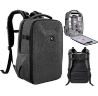 Backpacks - K&F Concept K&F Multi functional Haedshell Camera Backpack Dark Grey KF13.134V4 - quick order from manufacturerBackpacks - K&F Concept K&F Multi functional Haedshell Camera Backpack Dark Grey KF13.134V4 - quick order from manufacturer