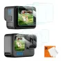 Accessories for Action Cameras - K&F Concept K&F Gopro Screen Protector*3pcs+Vacuum Cleaning Cloth*1pc, For Gopro Hero9/10/11/12 SKU.2191 - quick order from manufacturer