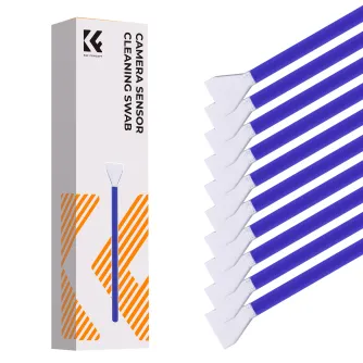 Foto kameras tīrīšana - K&F Concept K&F Single head CMOS M4/3 format cleaning rod 12mm dry cloth, cleaning rod set (10PCS cleaning rod SKU.2315 - ātri pasūtīt no ražotāja