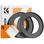Adapters for filters - K&F Concept K&F Step Up Filter Ring 55-77mm*2pcs,+Vacuum Cleaning Cloth*1 KF05.347 - quick order from manufacturer