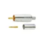 Wires, cables for video - Canare RCAP-C3A 75 Ohm RCA Connector, Straight Plug CNRRCAPC3A - quick order from manufacturer
