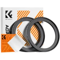 Адаптеры для фильтров - K&F Concept K&F Step Up Filter Ring 58-67mm*2pcs,+Vacuum Cleaning Cloth*1 KF05.342 - быстрый заказ от производителяАдаптеры для фильтров - K&F Concept K&F Step Up Filter Ring 58-67mm*2pcs,+Vacuum Cleaning Cloth*1 KF05.342 - быстрый заказ от производителя