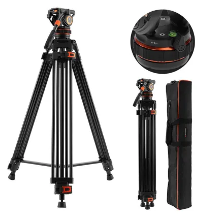 K&F Concept K&F Professional Video Tripod Head VA3+BV10 KF09.147