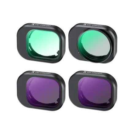 K&F Concept K&F ND / UV / CPL Filters Kit for DJI Mini 4 Pro 4 Pack (CPL, UV, ND8 & ND16) SKU.2086V1
