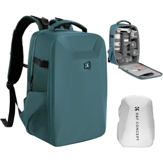 Mugursomas - K&F Concept K&F Multi functional Haedshell Camera Backpack Blue KF13.134V2 - ātri pasūtīt no ražotāja