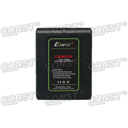 CONST LB-M150 Mini V-Mount Battery for Cameras, 150Wh, 10.1Ah LB-M150