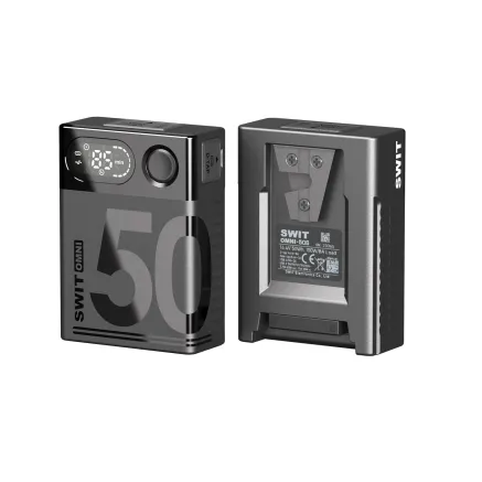 Swit OMNI-50S 50Wh 100W-high-load Professional Mini Battery with USB-C for laptop, and LCD Display OMNI-50S