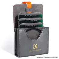 Сумки для фильтров - K&F Concept K&F Square Filter Set Case for 100x100mm Filters KF13.106 KF13.106 - быстрый заказ от производителяСумки для фильтров - K&F Concept K&F Square Filter Set Case for 100x100mm Filters KF13.106 KF13.106 - быстрый заказ от производителя