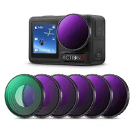 Поляризационные фильтры - K&F Concept K&F Osmo Action 4/5Pro Filter Set CPL+ND8+ND16+ND32+ND64+ND256 SKU.2338 - быстрый заказ от производителяПоляризационные фильтры - K&F Concept K&F Osmo Action 4/5Pro Filter Set CPL+ND8+ND16+ND32+ND64+ND256 SKU.2338 - быстрый заказ от производителя