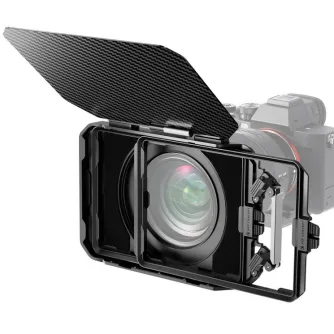 Barndoors - Matte Box - K&F Concept K&F Matte box kit5pcs Adapter Rings(67/72/77/82/95mm)+2 pcs of 4*5.65 inch filter frame+Large Capac SKU.2180 - quick order from manufacturer