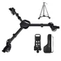 Аксессуары штативов - K&F Concept K&F Photography Tripod Dolly, Heavy Duty with 3 Rubber Wheels 44lbs Capacity Tripod Wheels. KF31.118 - быстрый заказ от производителя