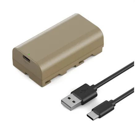 K&F Concept K&F NP-F550 3500mAh Capacity and Type-C Fast Charging for Sony *1pc KF28.0035