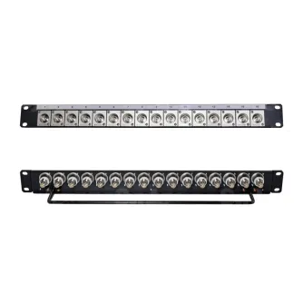 Cable Management Accessories - Canare Patch panel BNC 19 1U 12xBNC (F) KAT-6101 - quick order from manufacturer