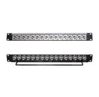 Cable Management Accessories - Canare Patch panel BNC 19 1U 12xBNC (F) KAT-6101 - quick order from manufacturerCable Management Accessories - Canare Patch panel BNC 19 1U 12xBNC (F) KAT-6101 - quick order from manufacturer