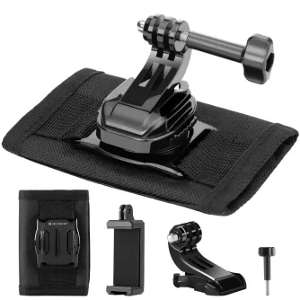 Accessories for Action Cameras - K&F Concept K&F Sports camera accessories, Velcro backpack support KF31.115 - quick order from manufacturer