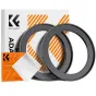 Adapters for filters - K&F Concept K&F Step Up Filter Ring 67-82mm*2pcs,+Vacuum Cleaning Cloth*1 KF05.355 - quick order from manufacturer